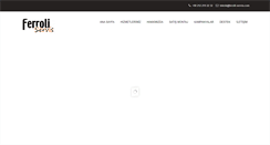 Desktop Screenshot of ferroli-servis.com